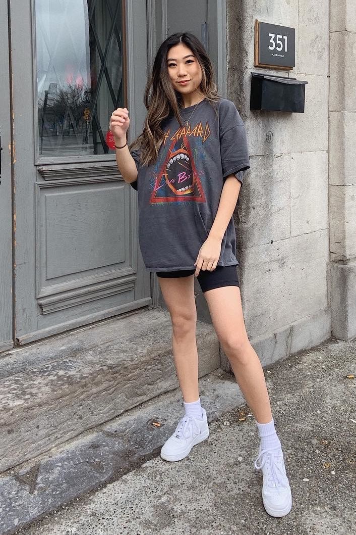 11 Ways To Style Biker Shorts